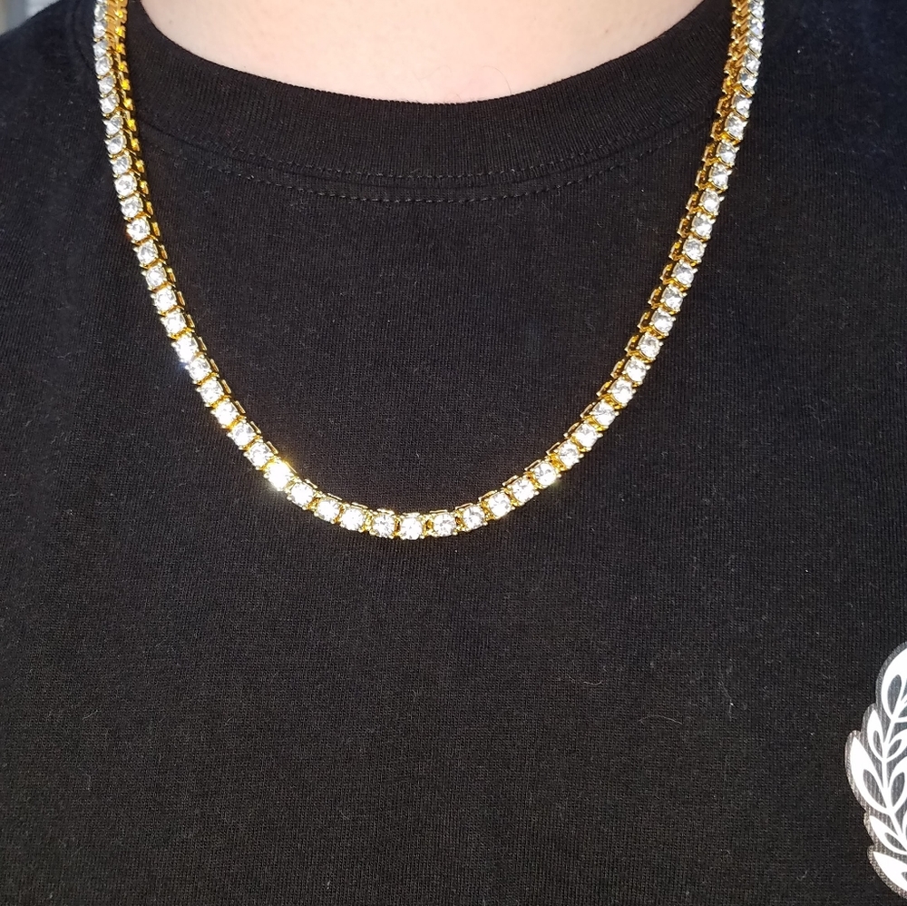 Gold Chain 14k Tennis Chain